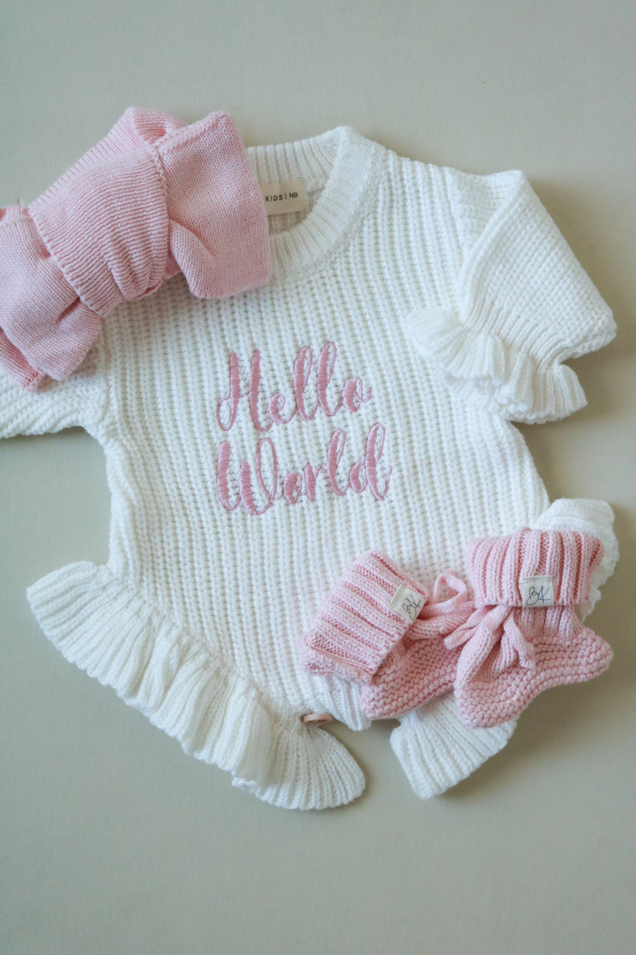 Knit Romper - Personalized