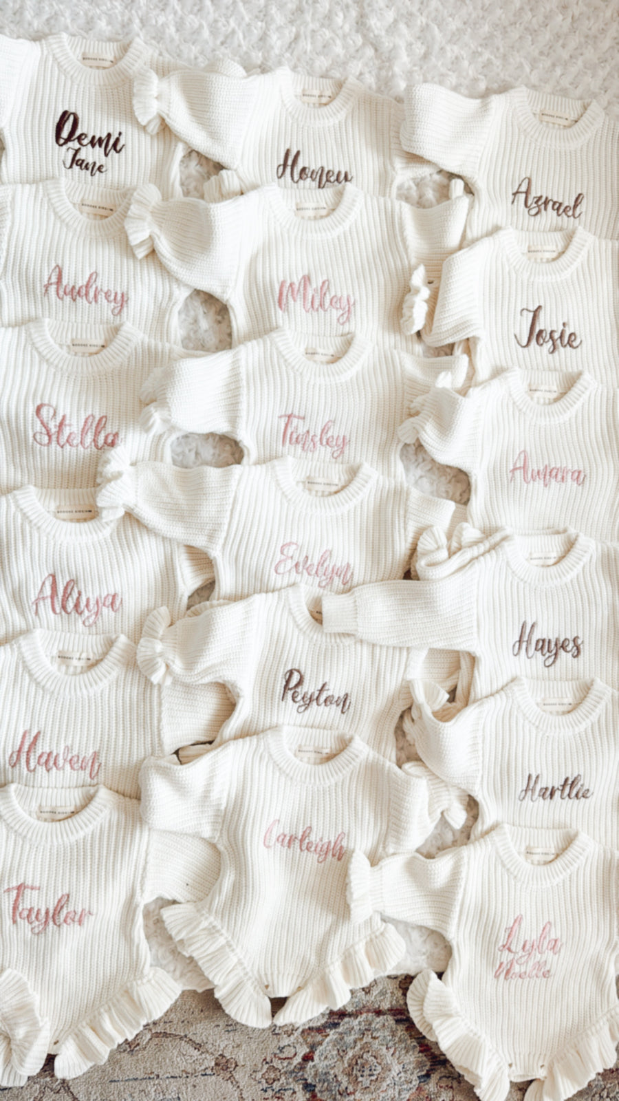 Knit Romper - Personalized