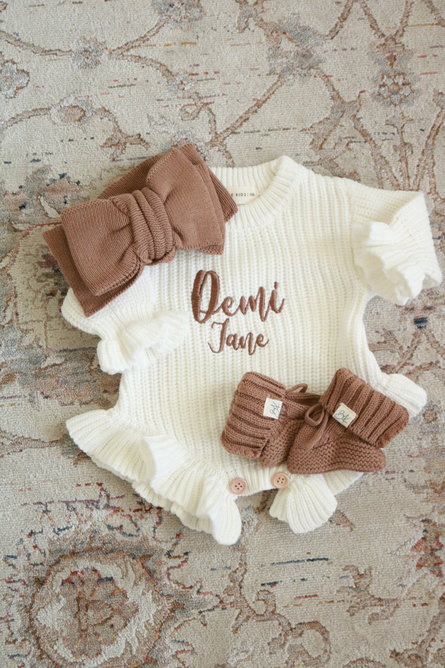 Knit Romper - Personalized