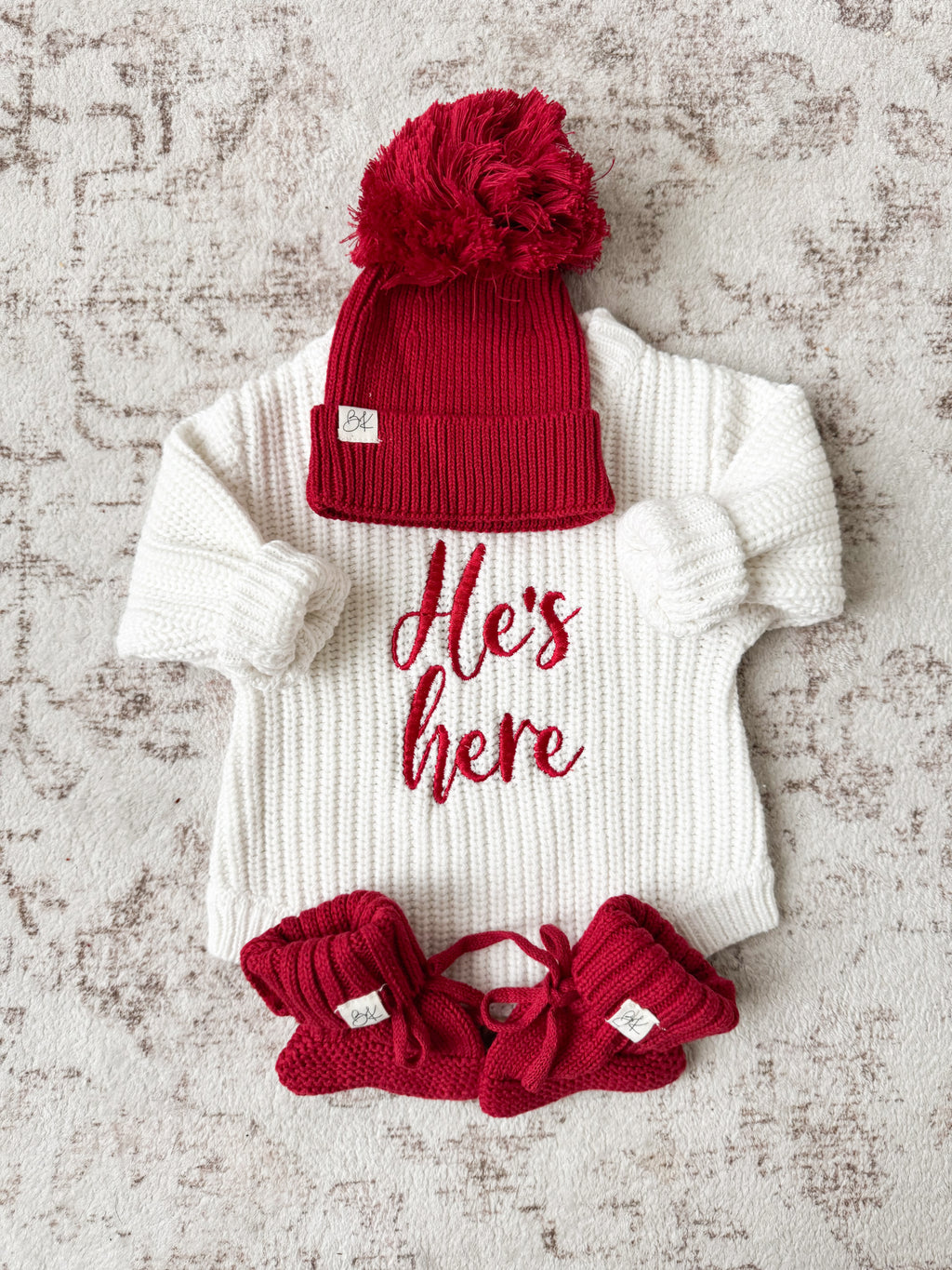 Knit Romper - Personalized