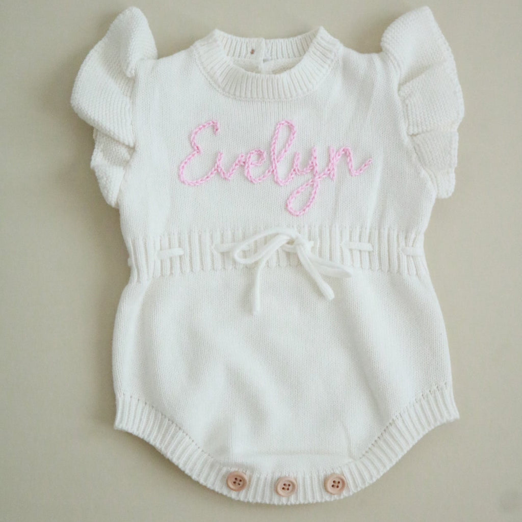 Personalized Ruffle Romper