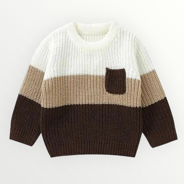 Ronan Knit Sweater - Brown