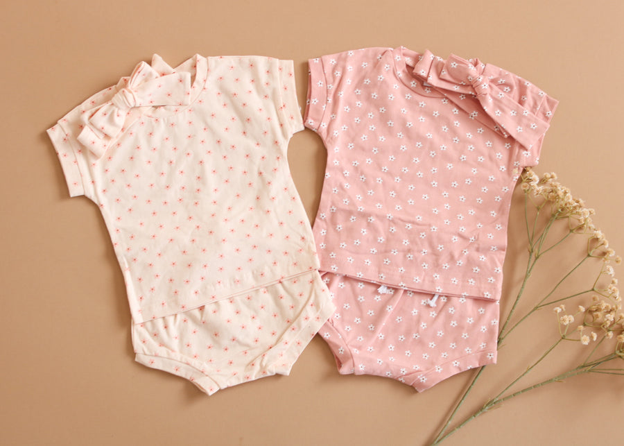 Dainty Floral Baby Girl Set