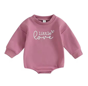 Little Love Sweatshirt Romper