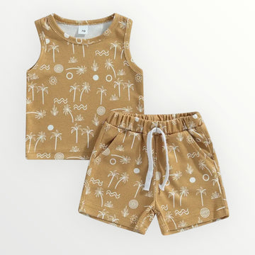 Beach Shirt + Shorts Set