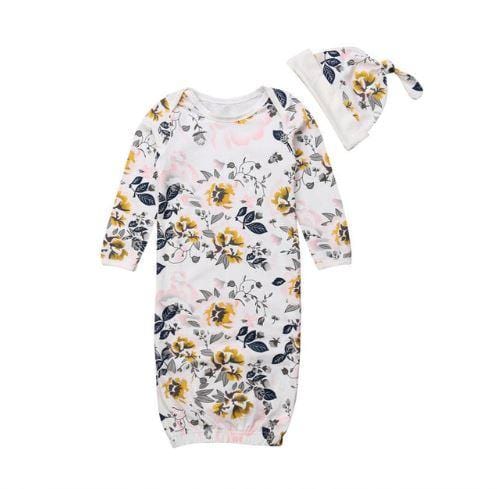 Navy | Baby Sleeper Nightgown | One Size