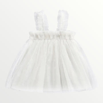 Daisy White Tulle Dress