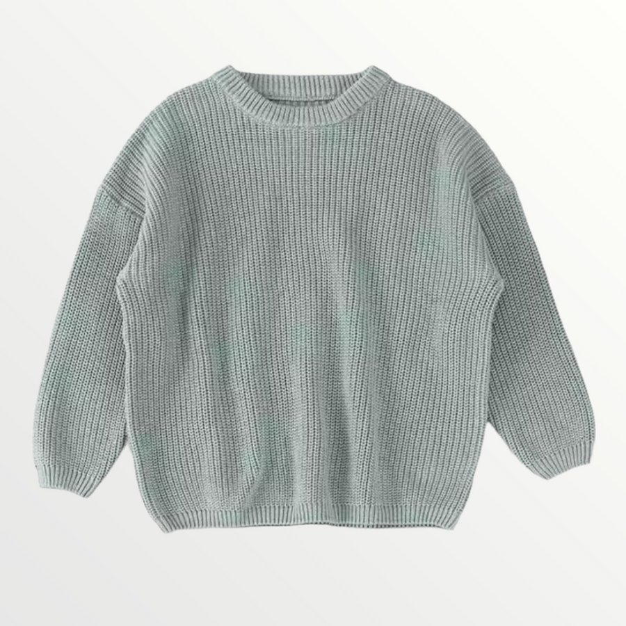 1/2 Birthday Hand-embroidered Chunky Sweater
