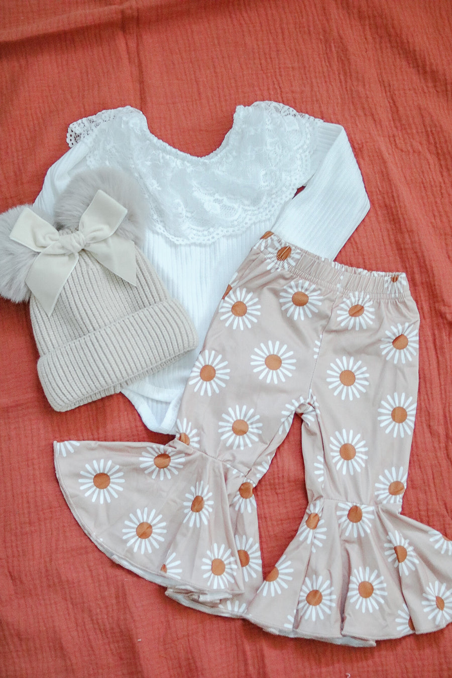Floral Bellbottoms Set