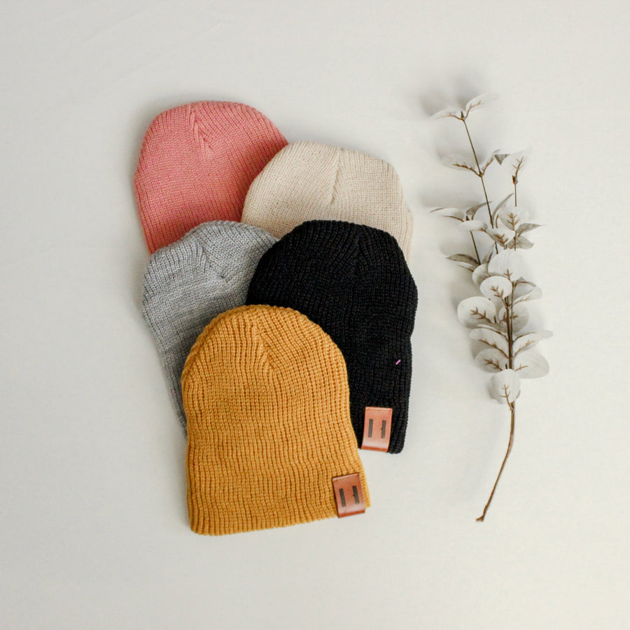 Knit Beanie - 7 Colors Available