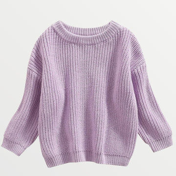 Willow Knit Sweater - Lavender