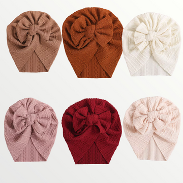 Big Bow Turban - 7 Colors Available