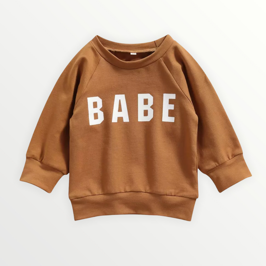 BABE Sweatshirt - Brown