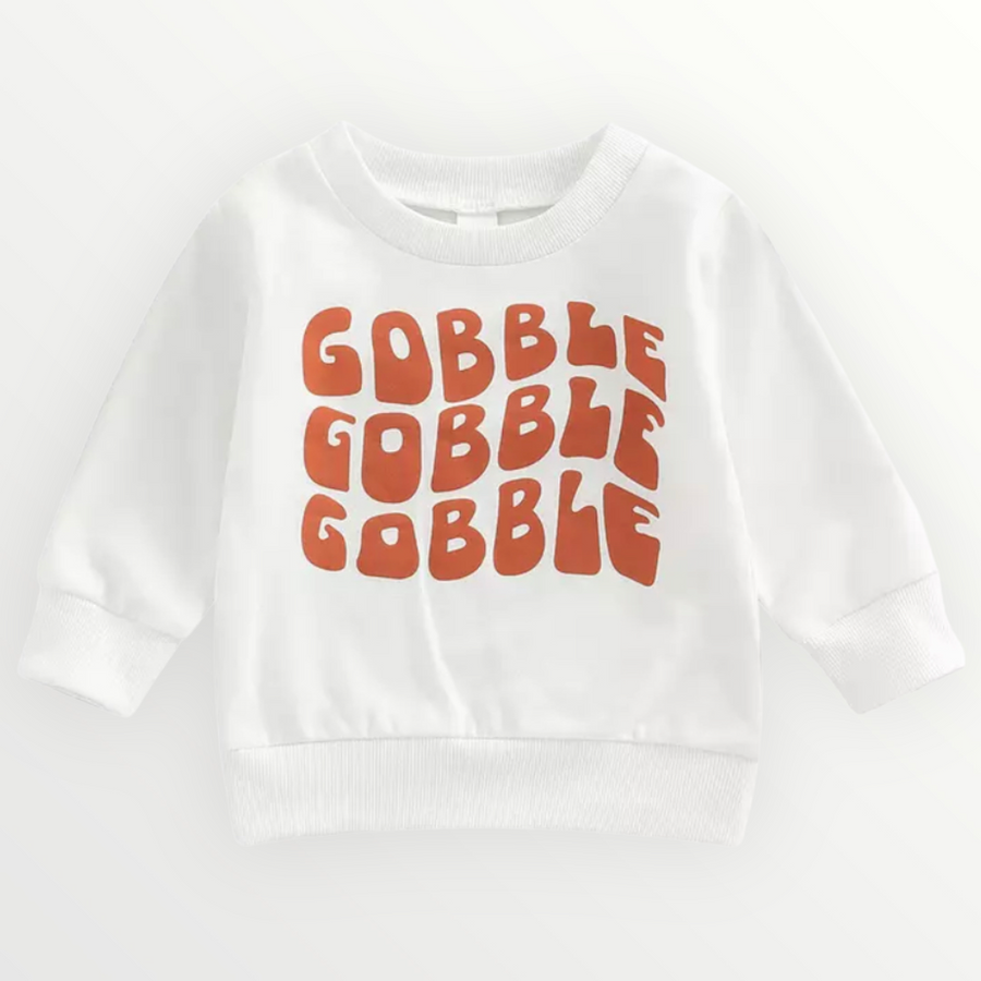 Gobble Sweatshirt - White