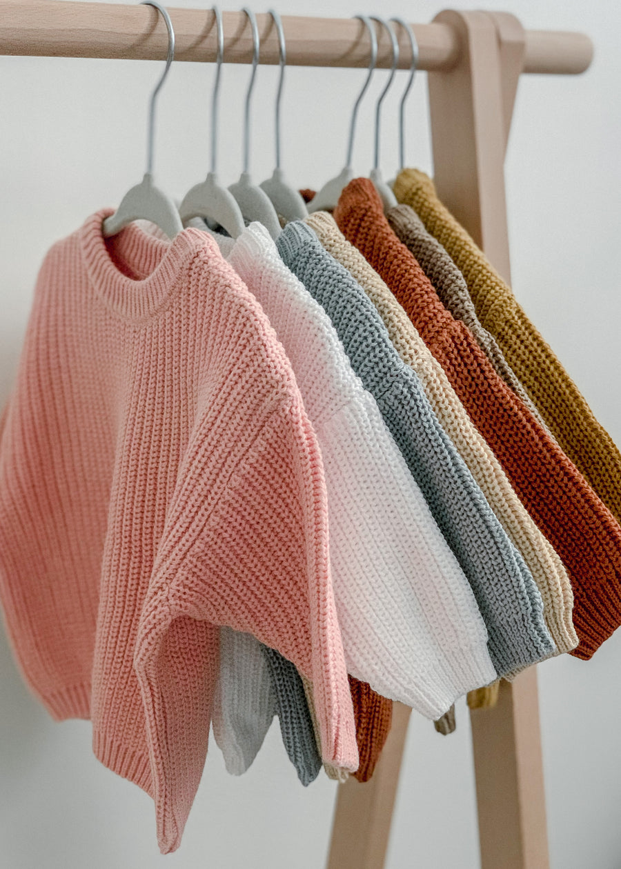 Willow Knit Sweater - Pink