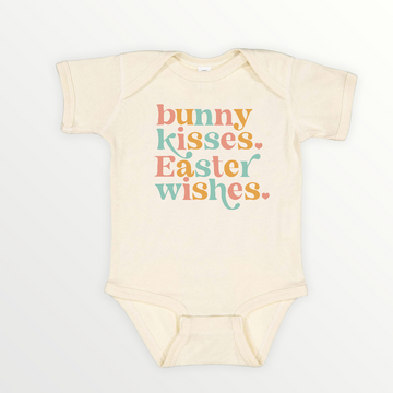 Bunny Kisses Easter Wishes Bodysuit